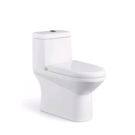 Verno สุขภัณฑ์ชิ้นเดียว แบบกดบน  รุ่น คอสโม VN-2146