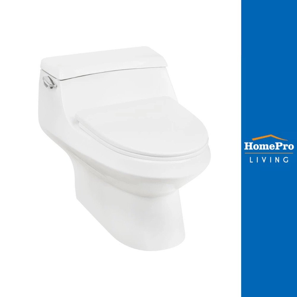 [สินค้าไม่รวมติดตั้ง] HomePro สุขภัณฑ์ 1 ชิ้น MOYA SN-T010 4.8L สีขาว แบรนด์ MOYA  