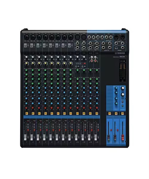 YAMAHA MG16 Analog Mixer 16 Input เครื่องผสมสัญญาณเสียง มิกเซอร์อนาล็อก 16 ชาแนล