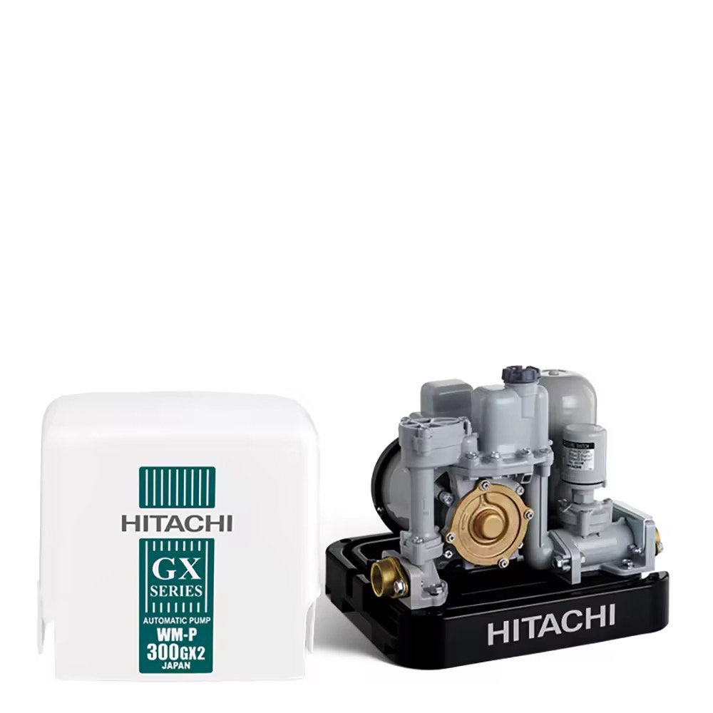 HITACHI ปั้มน้ำอัตโนมัติชนิดแรงดันคงที่ Shallow Well - Compact รุ่น WM-P300GX2 300 วัตต์