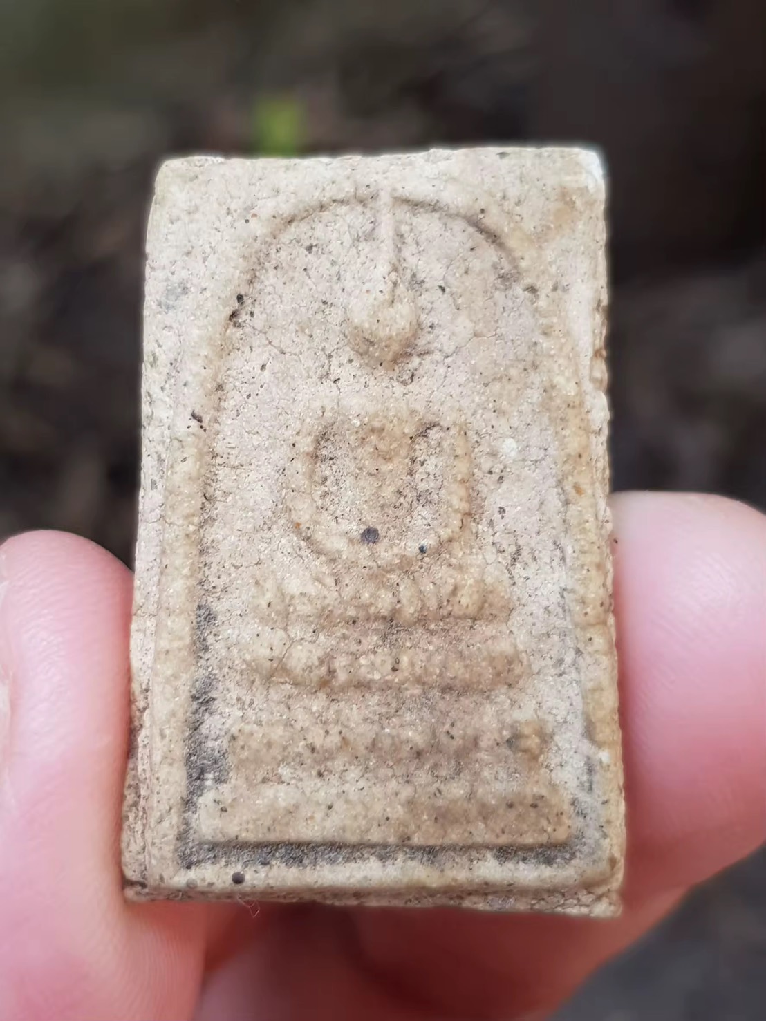 พระสมเด็จเนื้อผงเก่า (ไม่ทราบที่) องค์ที่15