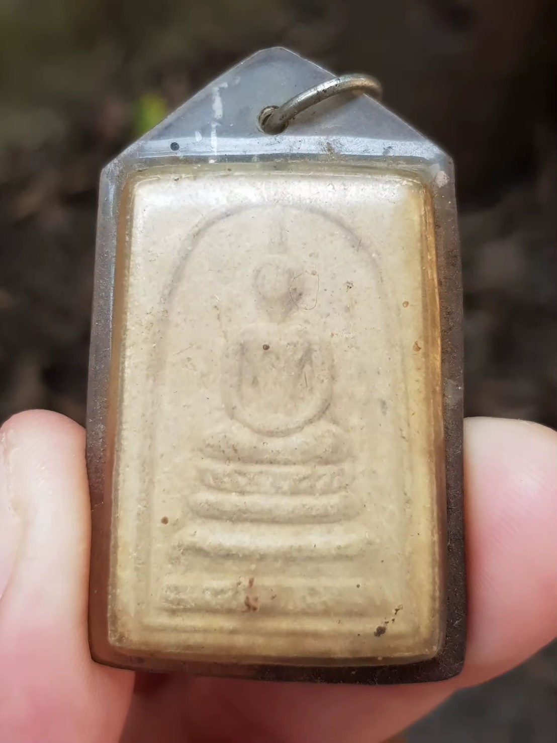 พระสมเด็จเนื้อผงเก่า (ไม่ทราบที่) องค์ที่22