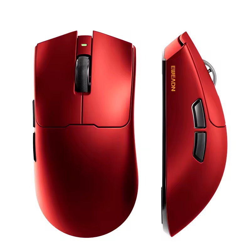 EWEADN | เมาส์เกมมิ่งแบบมีสายและไร้สาย น้ำหนักเบา มีมาโคร เหมาะสำหรับมือขนาดกลางถึงใหญ่