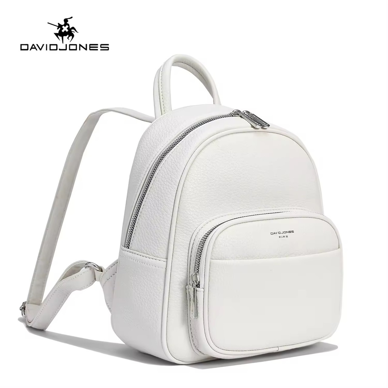 David Jones Tas Ransel Paris สำหรับผู้หญิงกระเป๋าบรรจุกระเป๋าบรรจุกระเป๋าสะพายหลังกระเป๋ากระเป๋าเป้ใบเล็กสำหรับสะพายไหล่สำหรับผู้หญิง