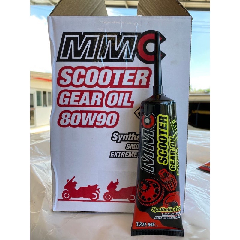 น้ำมันเฟืองท้าย MMC Scooter gear oil ESTER 80W-90 120Ml.