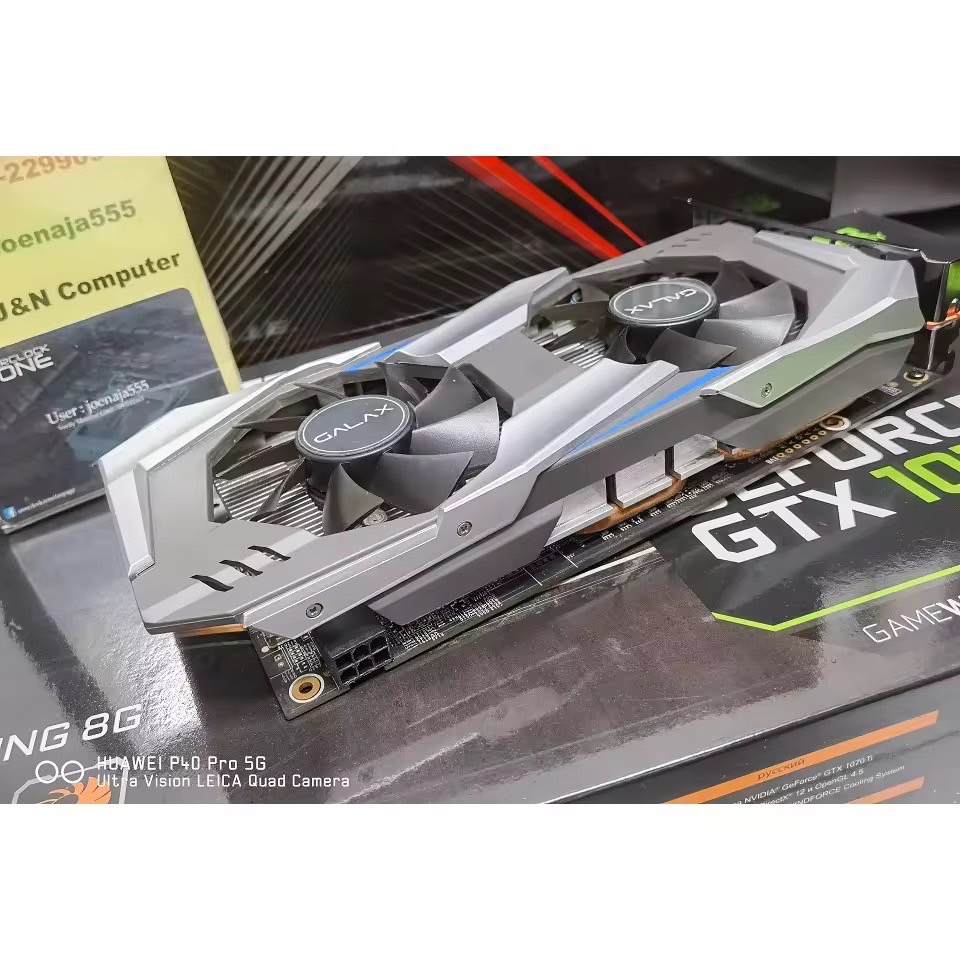 การ์ดจอ VGA GTX1060 6GB OC DDR5 เล่นได้ทุกเกมส์ มีประกัน