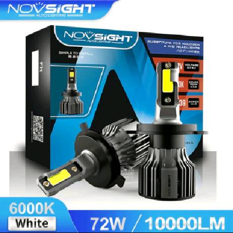 Novsight N39 หลอดไฟหน้า H4 Led H11 9005 9007 สําหรับรถยนต์ Turbo Led 12V