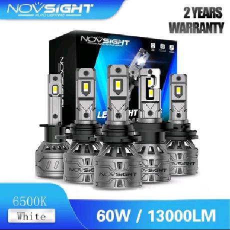 Novsight N61 ไฟหน้ารถ Car Lamps 6500K LED หลอดไฟหน้ารถ ไฟหน้ารถยนต์ 60W 13000LM