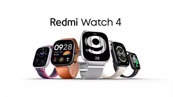 Xiaomi Redmi Watch 4 สมาร์ทวอทช์หน้าจอ 1.97นิัว เชื่อมต่อบลูทูธ รับสาย-คุยได้ มีโหมดออกกำลังกาย 150+ กันน้ำ ใช้งานได้นาน 20 วัน ประกันศูนย์1ปี