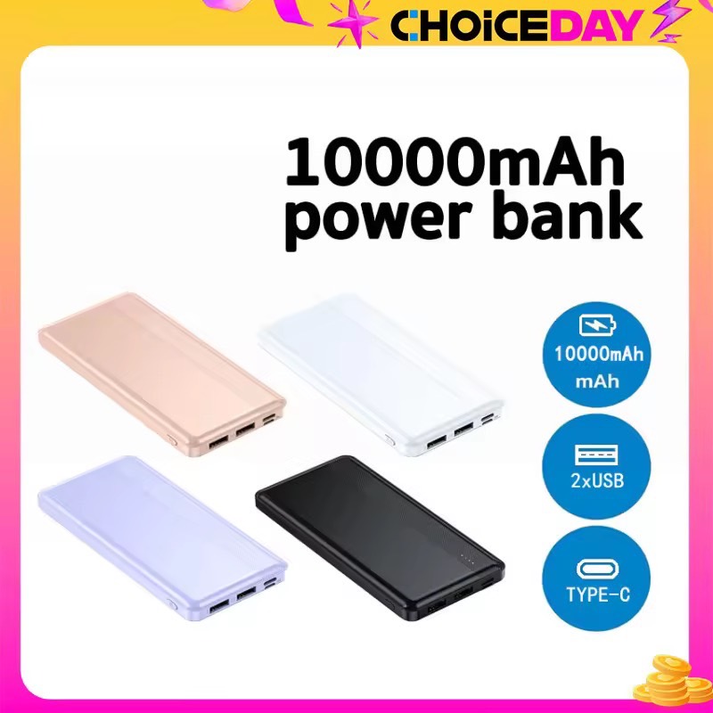 KKSKY F4 พาวเวอร์แบงค์ 10000 mAh Powerbank ของแท้ 100% type c เพาเวอร์แบงค์ Fast Charge น้ำหนักเบา ทนทาน พาเวอร์แบงค์ แบตสำรอง พกพาสะดวก