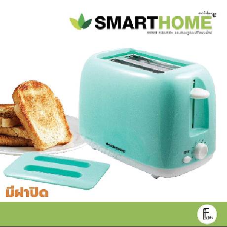 [มี 2 สี] 🔥🍞 เครื่องปิ้งขนมปัง SMARTHOME รุ่น SM-T650 / KASHIWA ลายคิตตี้ TCA-700 ที่ปิ้งขนมปัง ขนมปัง 2 แผ่น Toaster