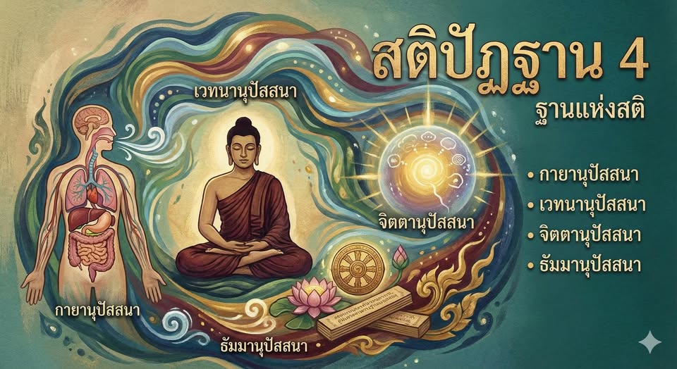สติปัฏฐาน 4 (ฐานแห่งสติ)