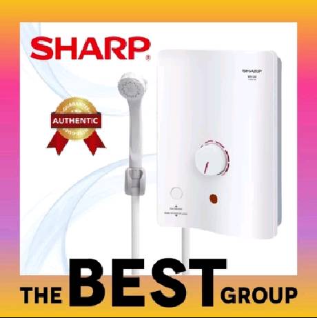 SHARP เครื่องทำนํ้าอุ่น รุ่น WH-34 (3500W) มีบริการติดตั้ง ของแท้รับประกันศูนย์ (โค้ดรับเงินคืน PQULE6D9)